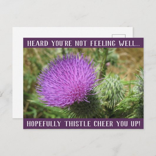 Je krijgt een goed Briefkaart (Voorkant / Achterkant)