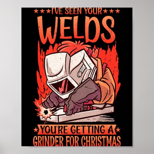Je Krijgt Een Grinder Voor Kerstmis -  Poster (Voorkant)