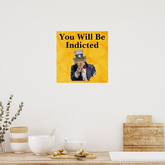 Je krijgt een Poster (Keuken)