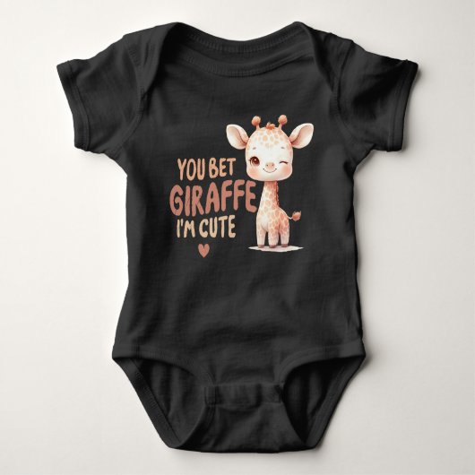 Je krijgt Giraffe ik ben Cute. Romper (Voorkant)