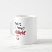 Je krijgt je Pierogi, ik ben Pools Koffiemok (Voorkant links)