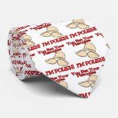 Je krijgt je Pierogies in Polen Stropdas (Opgerold)