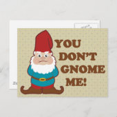 Je krijgt me niet! briefkaart (Voorkant / Achterkant)