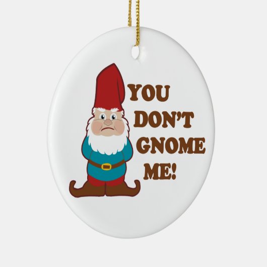 Je krijgt me niet! keramisch ornament (Rechts)