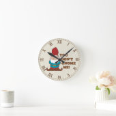 Je krijgt me niet te kletsen ronde klok (Huis)