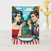 Je krijgt me | Romantische woordspeling Flirty Kaart (Gele Bloem)