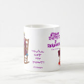 Je krijgt mijn punt. Granny, Fuchsia, MN-reeks Koffiemok (Center)