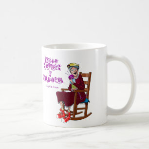 Je krijgt mijn punt. Granny, Fuchsia, MN-reeks Koffiemok