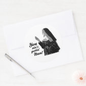 Je krijgt niks ronde sticker (Envelop)