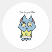 Je kroon sticker vergeten (Voorkant)