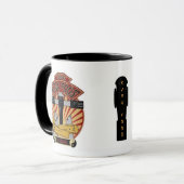 Je Kung Foos is een zwakke koffie-Mok Mok (Voorkant links)