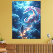 Je kunt alles bereiken! canvas afdruk (Insitu (Woonkamer))