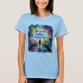 Je kunt alles doen behalve de eerste rust | Inspir T-shirt (Voorkant)