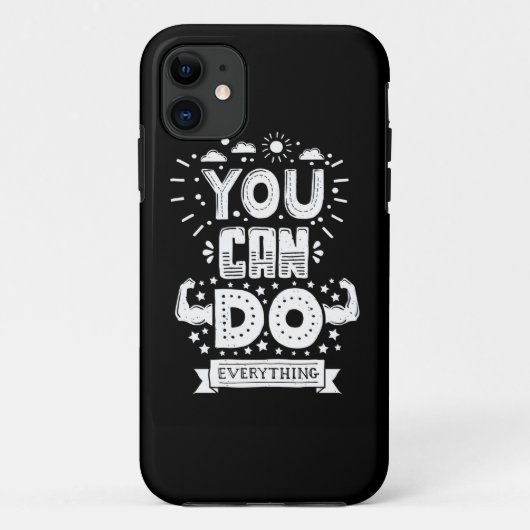 Je kunt alles doen Case-Mate iPhone case (Achterkant)