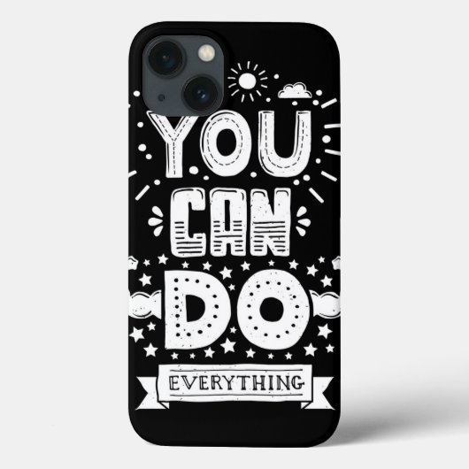 Je kunt alles doen Case-Mate iPhone case (Achterkant)