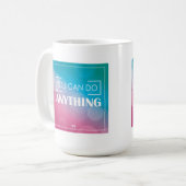 Je kunt alles doen koffiemok (Voorkant links)