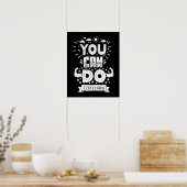 Je kunt alles doen poster (Keuken)