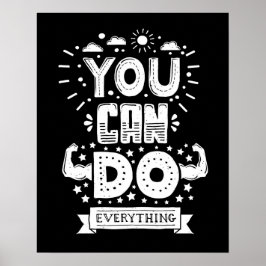 Je kunt alles doen poster
