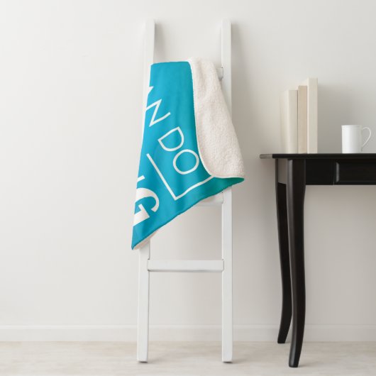 Je kunt alles doen sherpa deken (In situ)