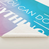 Je kunt alles doen sherpa deken (3/4)