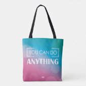 Je kunt alles doen tote bag (Achterkant)