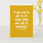 Je kunt alles doen wat een klassejaar gouden afstu kaart (Gele Bloem)