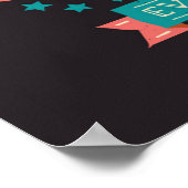 Je kunt alles doen wat kleurrijk is poster (Hoek)