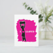 Je kunt alles zeggen briefkaart (Staand voorkant)