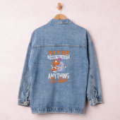 Je kunt alles zijn om dieren te redden. denim jacket (Hangar)