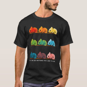 Je kunt alles zijn wat je wilt, Kameleon T-shirt