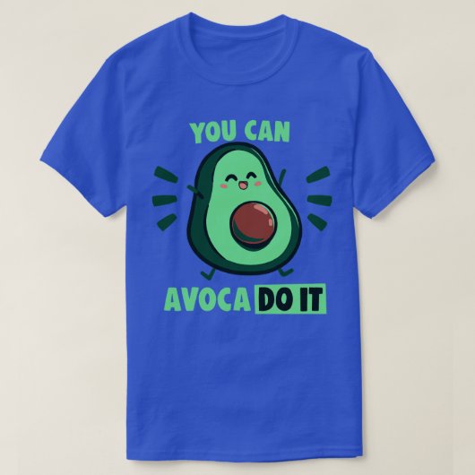 Je kunt Avaco het doen T-shirt (Design voorkant)
