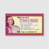 Je kunt beter denken - Magnet (Voorkant)