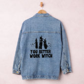 Je kunt beter een werkheks doen denim jacket (Hangar)