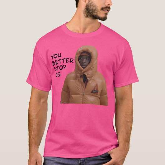 Je kunt beter stoppen met Anunoby T-shirt (Voorkant)