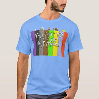 Je kunt dat niet doen op televisie Locker Room vri T-shirt
