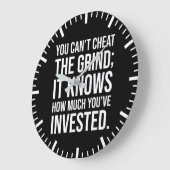 Je kunt de Grind niet bedriegen - Motivatie Grote Klok (Hoek)