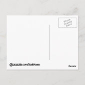 Je kunt de jonge meester maar 4 dagen per maand zi briefkaart (Achterkant)