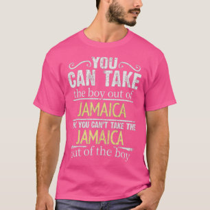 Je kunt de jongen uit Jamaica halen, maar je kunt T-shirt