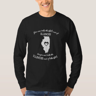 Je Kunt De Meid Uit Illinois Weghalen Maar Je Kunt T-shirt