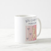 Je kunt de perfecte Mok niet met je bedekken. (Voorkant rechts)