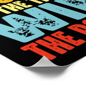 Je kunt de sport doen wat de punten wint poster (Hoek)