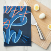 Je kunt deze keukenhanddoek volledig doen (Quarter Fold)