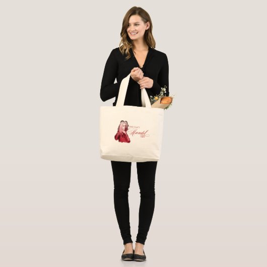 Je kunt deze klassieke componist niet verhandelen. grote tote bag (Voorkant (model))