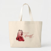 Je kunt deze klassieke componist niet verhandelen. grote tote bag (Voorkant)
