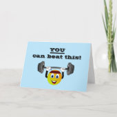 Je kunt deze Smiley-kaart slaan Kaart (Voorkant)