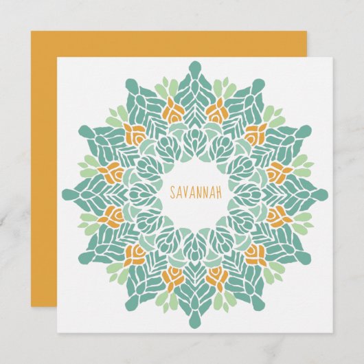 Je kunt dit kaart (Voorkant / Achterkant)