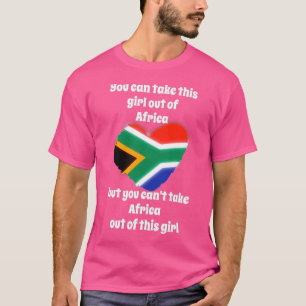Je kunt dit meisje uit Afrika halen, maar je kunt T-shirt
