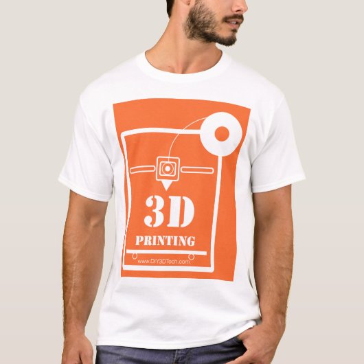 Je kunt dit shirt niet 3D afdrukken! (Voorkant)