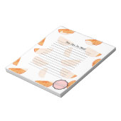 Je kunt dit, Sinaasappel Notitieblok (Linkerzijde)