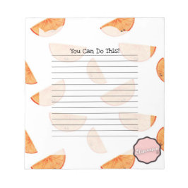 Je kunt dit, Sinaasappel Notitieblok